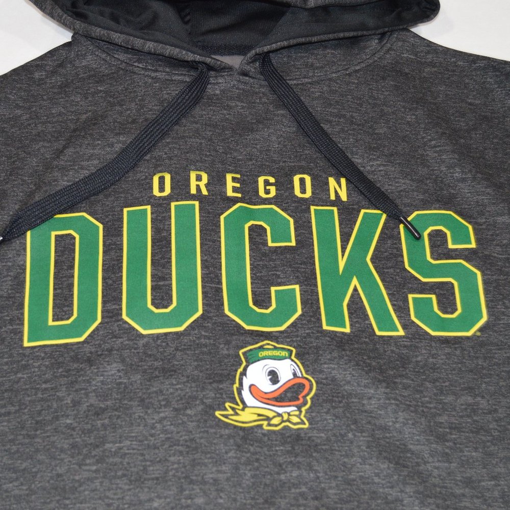 Top Of The World Mens Oregon Heather Gray Ducks Hoodie  Size M (New) L